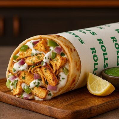 Paneer Shawarma