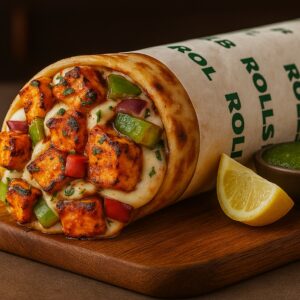 paneer tikka wrap